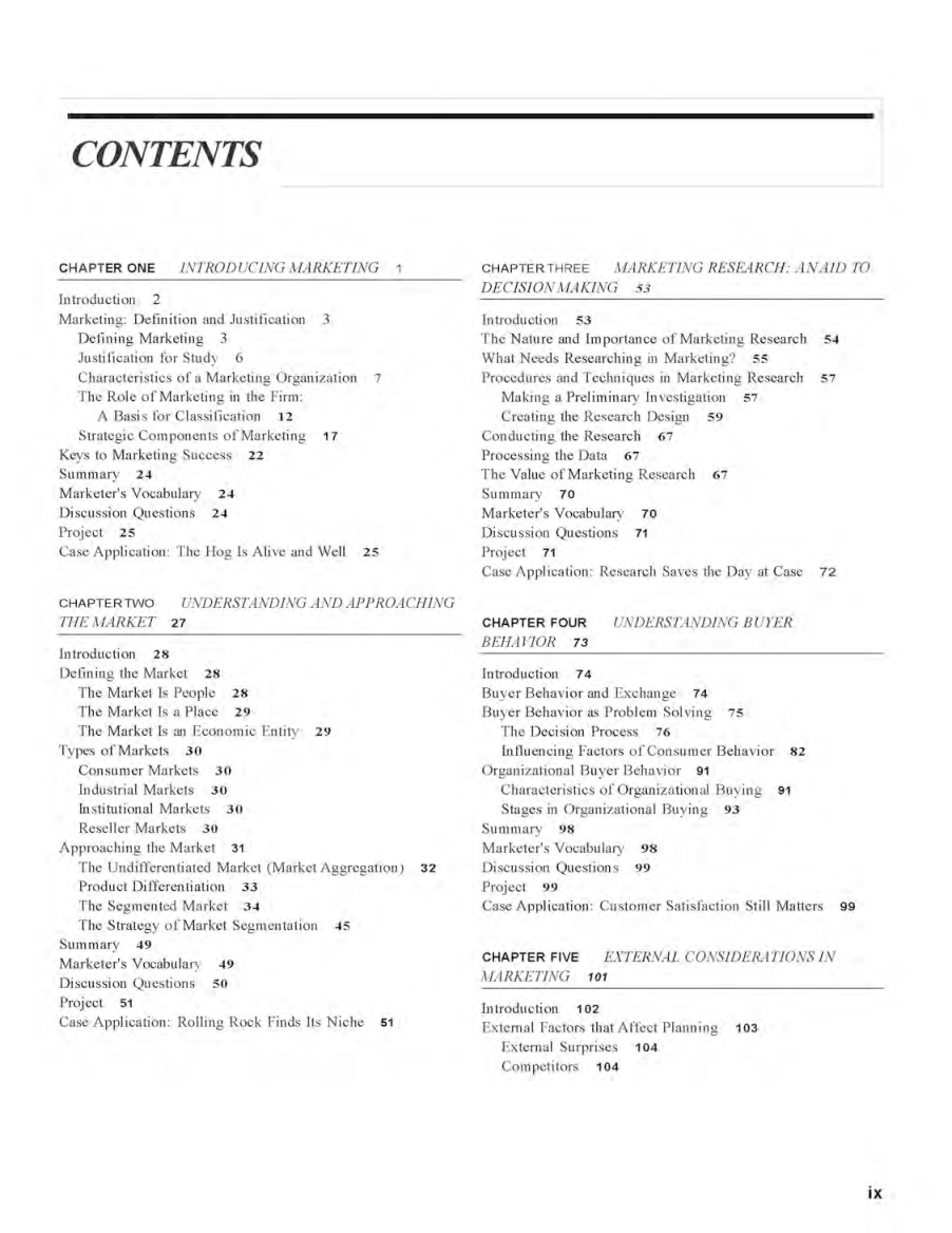 Core Concepts Of Marketing - Page 3