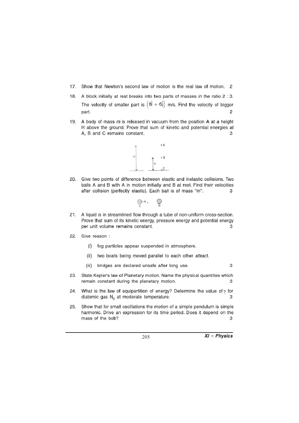 CBSE Class XI Physics Previous Year Question Paper 2016 - Page 4