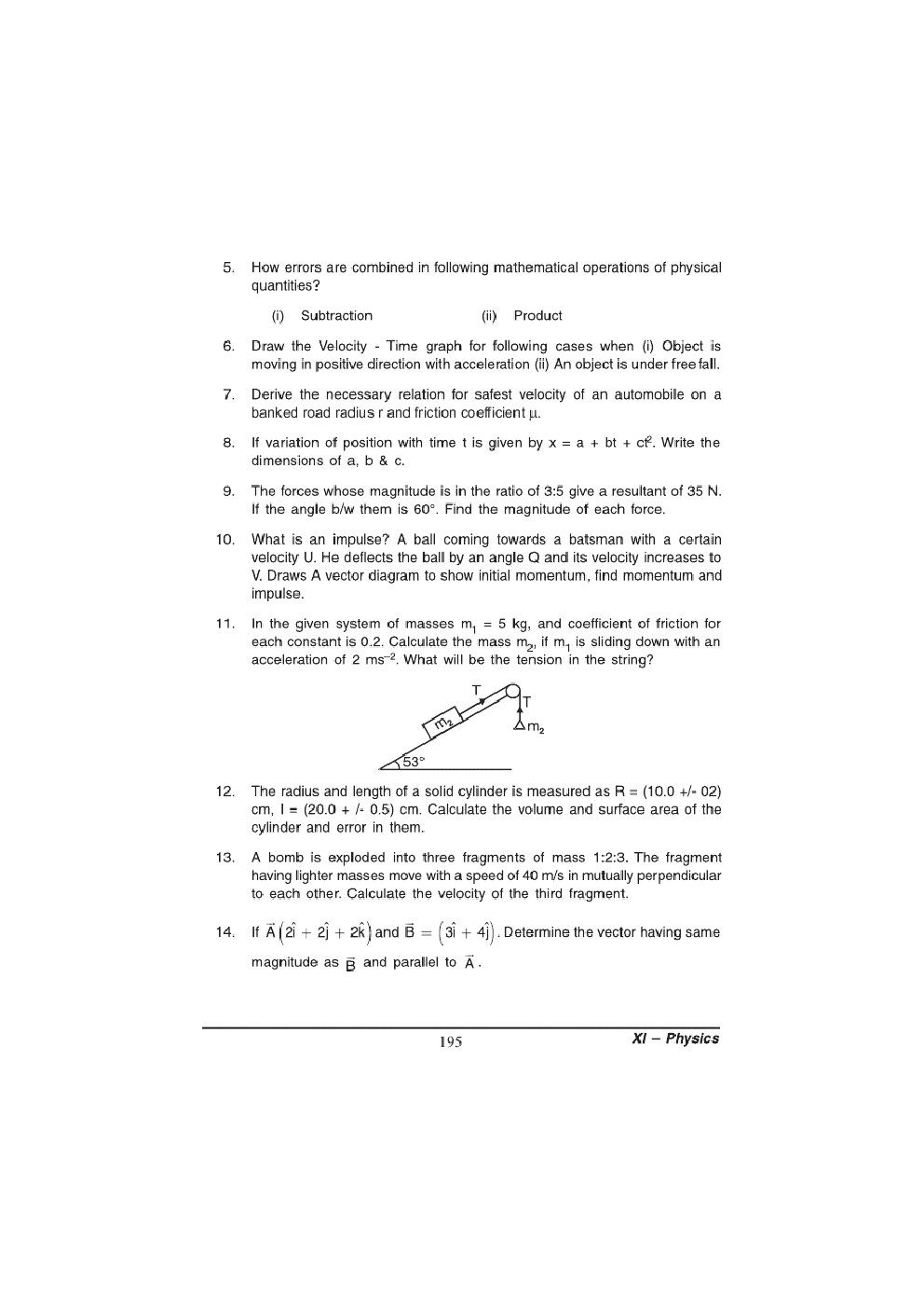 CBSE Class XI Physics Previous Year Question Paper 2018 - Page 3