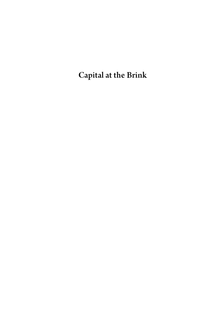 Capital At The Brink Overcoming The Destructive Legacies Of Neoliberalism  - Page 2