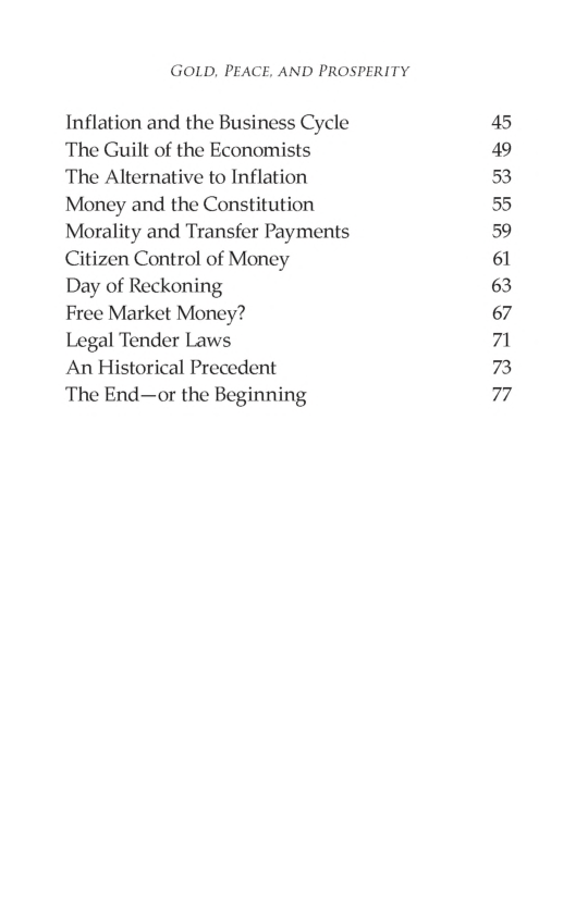 Gold Peace And Prosperity The Birth Of A New Currency - Page 4