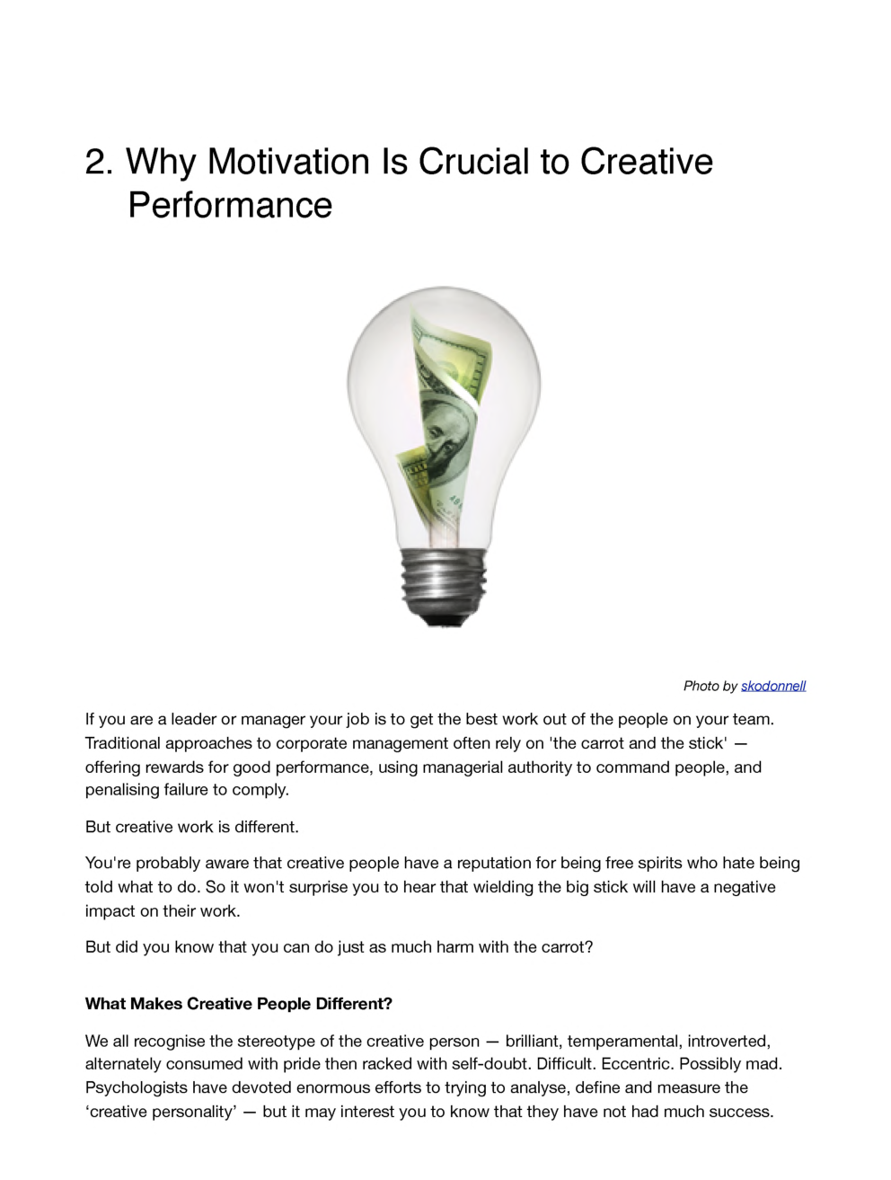 How To Motivation For Creative People - Page 5