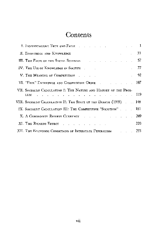 Individualism And Economic Order - Page 3