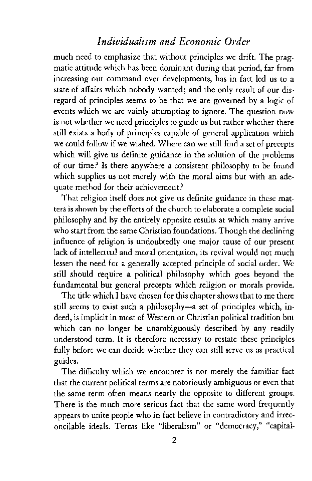 Individualism And Economic Order - Page 5