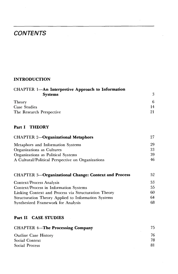 Interpreting Information Systems In Organizations - Page 3