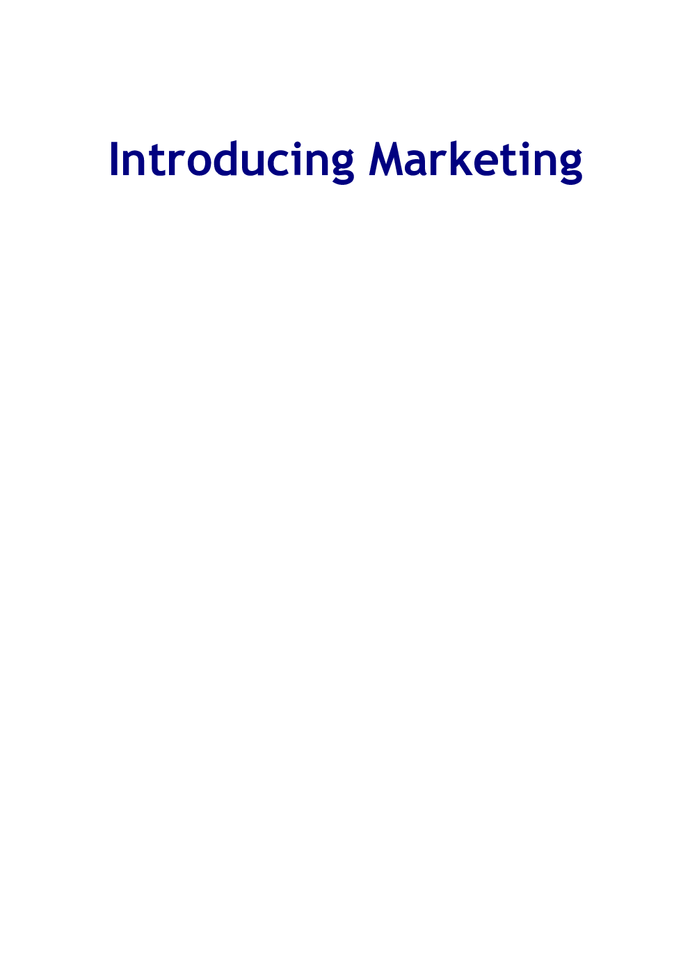 Introducing Marketing - Page 2