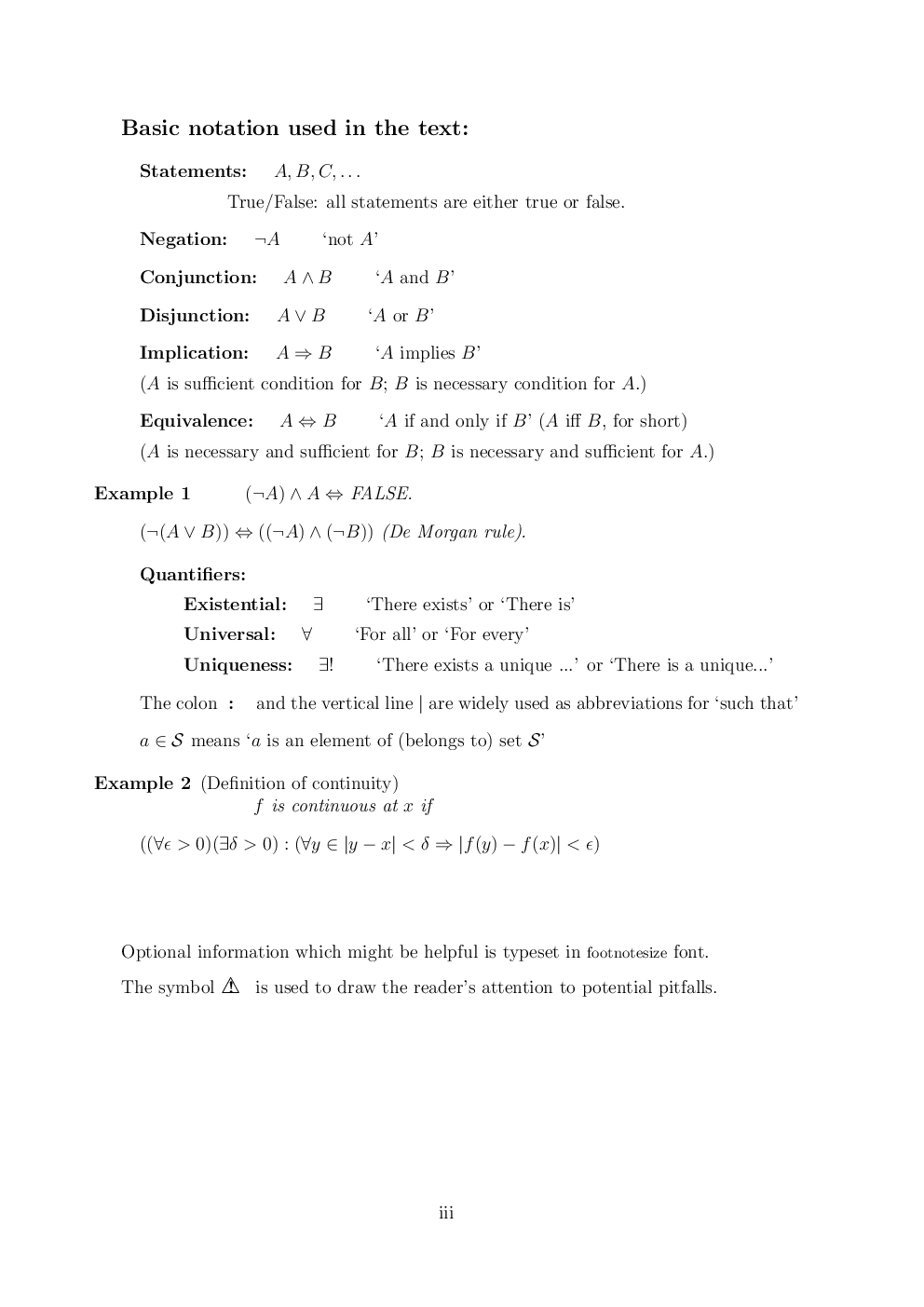 A Cook Book Of Mathematics - Page 3