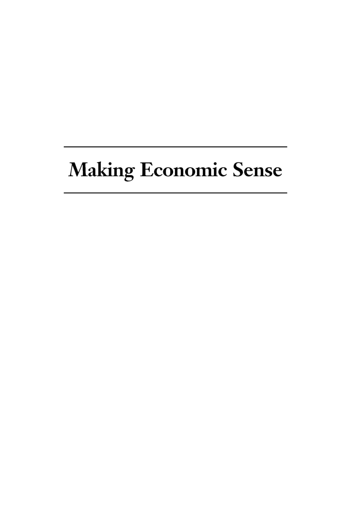 Making Economic Sense - Page 2
