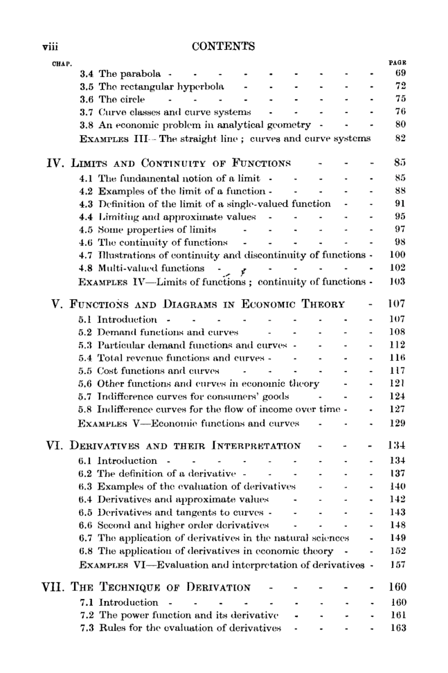 Mathematical Analysis For Economists - Page 4