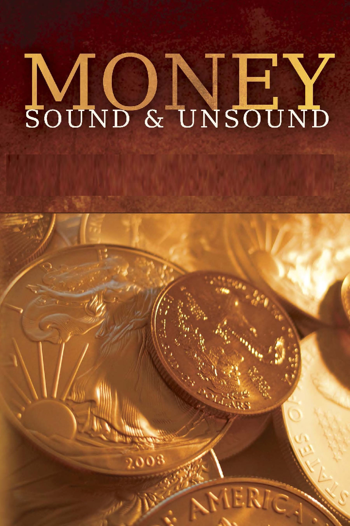 Money Sound And Unsound - Page 1