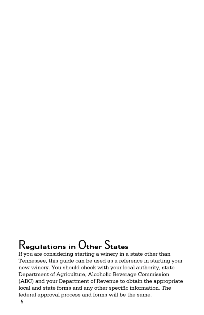 Starting Your Own Wine Business - Page 4