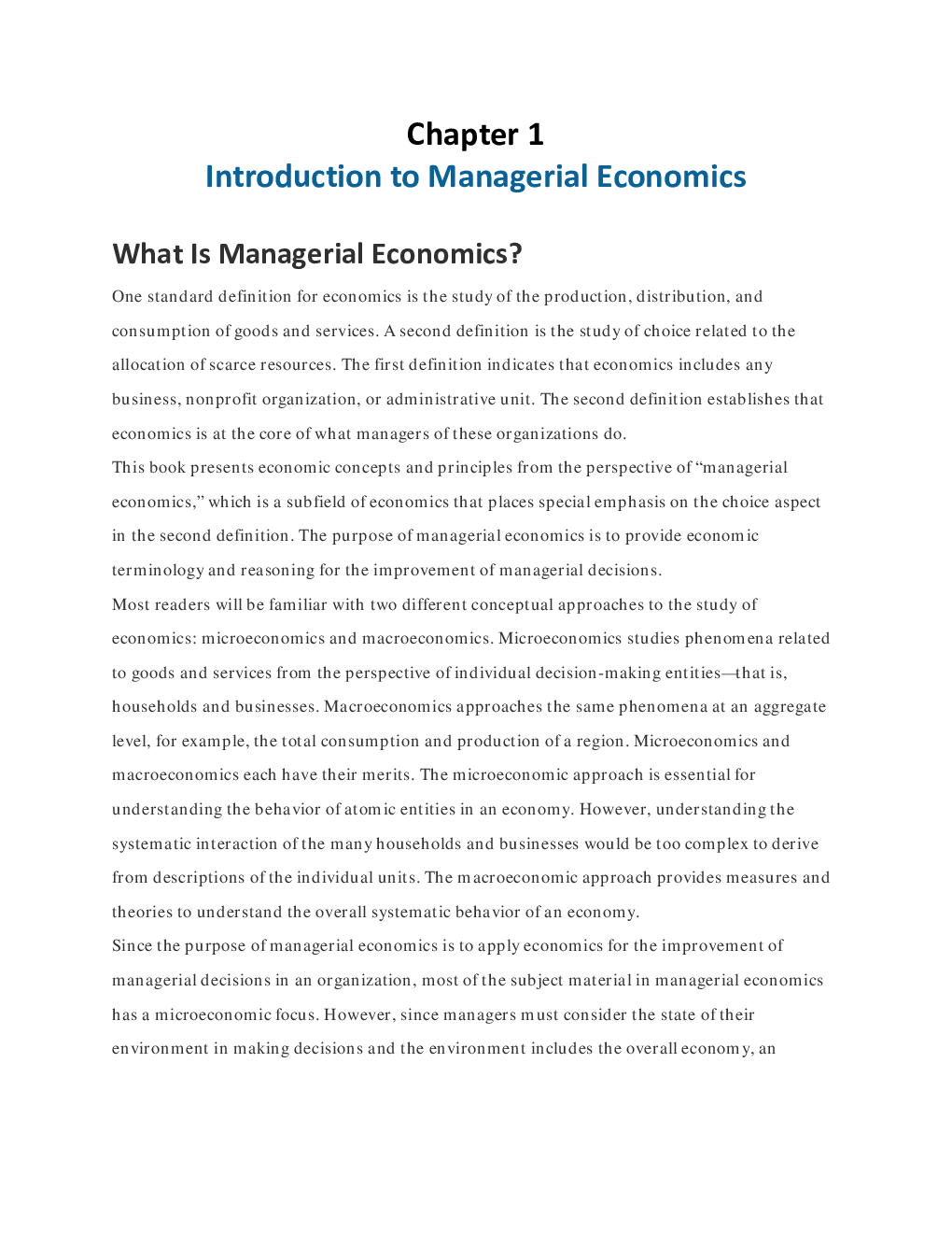 Principles Of Managerial Economics - Page 2