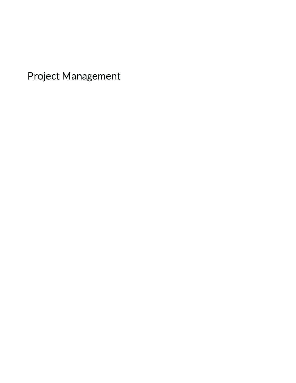 Project Management - Page 2