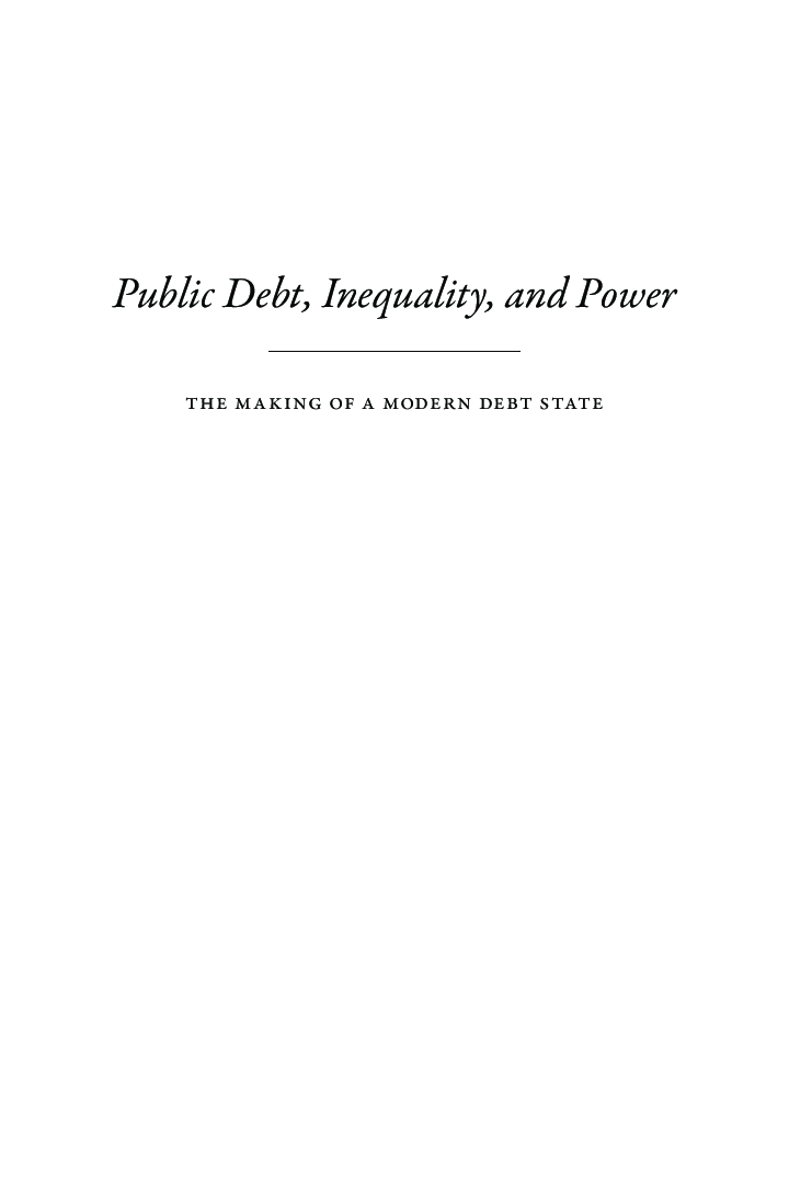 Public Debt Inequality And Power - Page 2