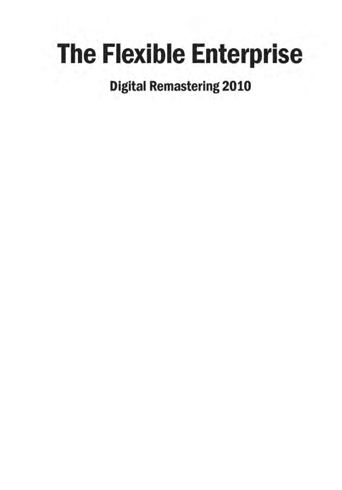 The Flexible Enterprise Digital Remastering 2010 - Page 2