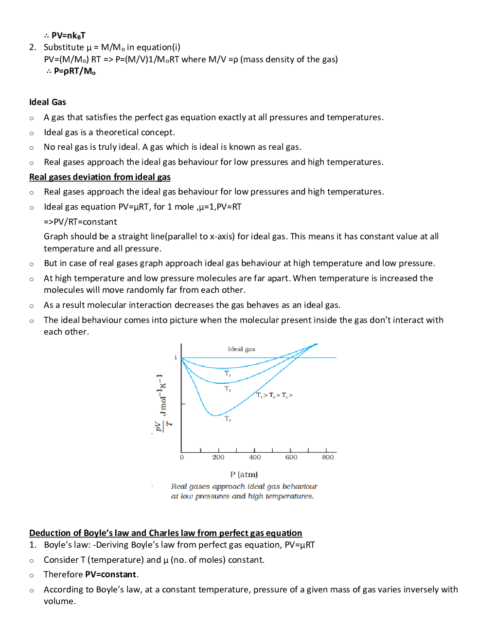 CBSE Class-11 Physics Revision Notes For Kinetic Theory - Page 4