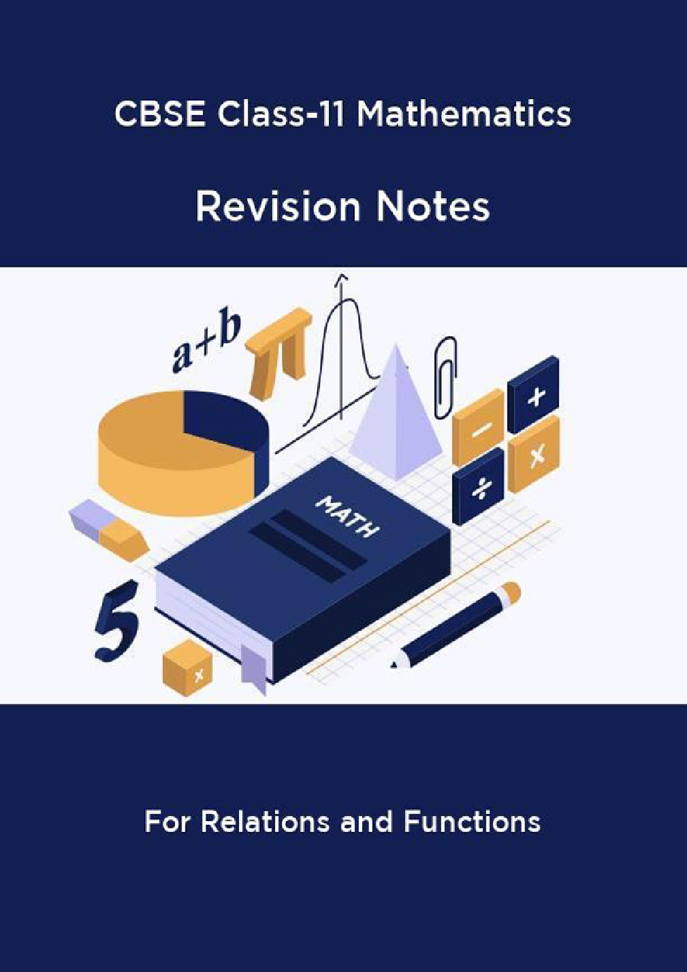 CBSE Class-11 Mathematics Revision Notes For Relations and Functions - Page 1