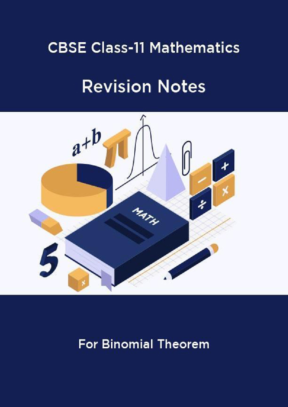 CBSE Class-11 Mathematics Revision Notes For Binomial Theorem - Page 1