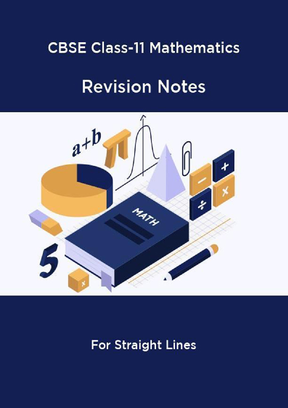 CBSE Class-11 Mathematics Revision Notes For Straight Lines - Page 1