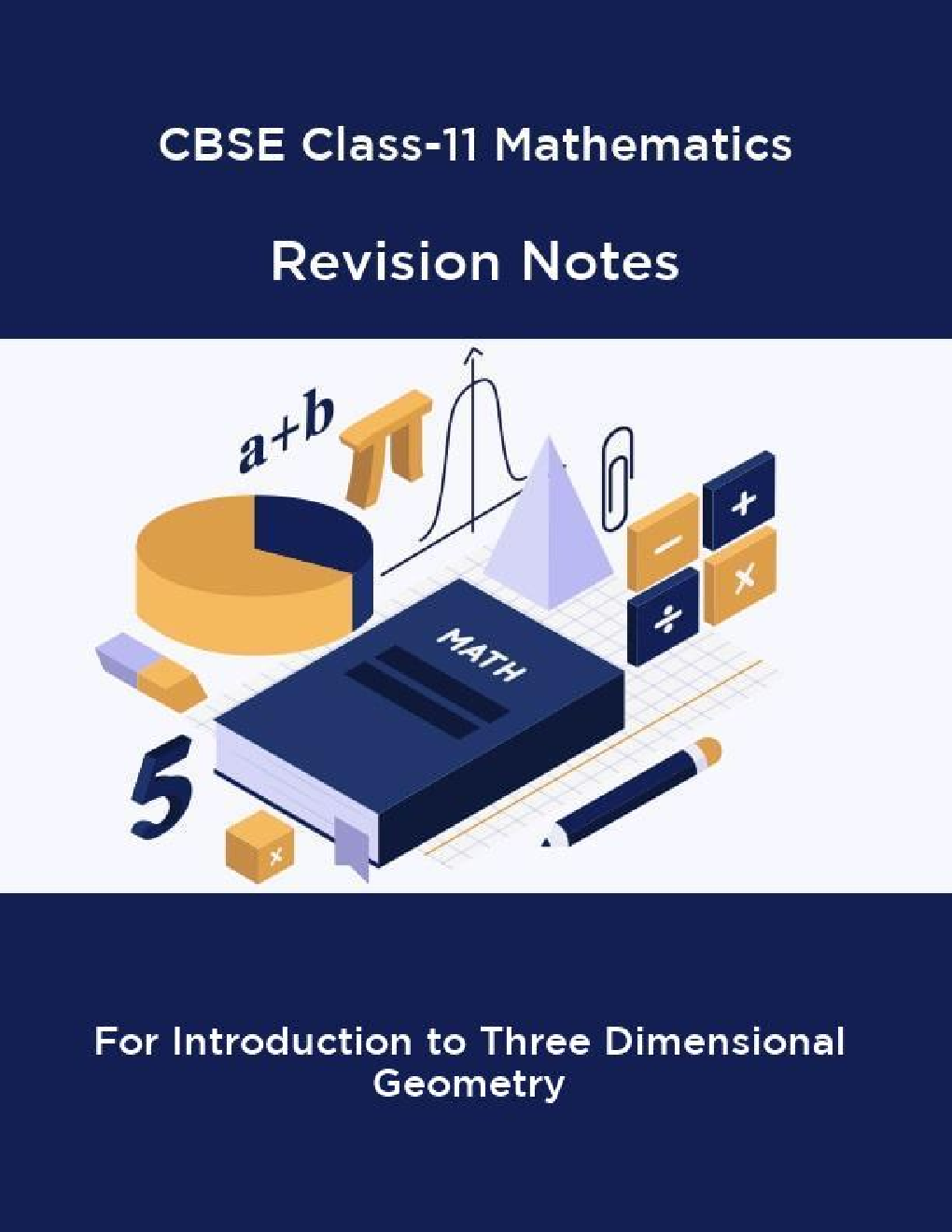 CBSE Class-11 Mathematics Revision Notes For Introduction to Three Dimensional Geometry - Page 1