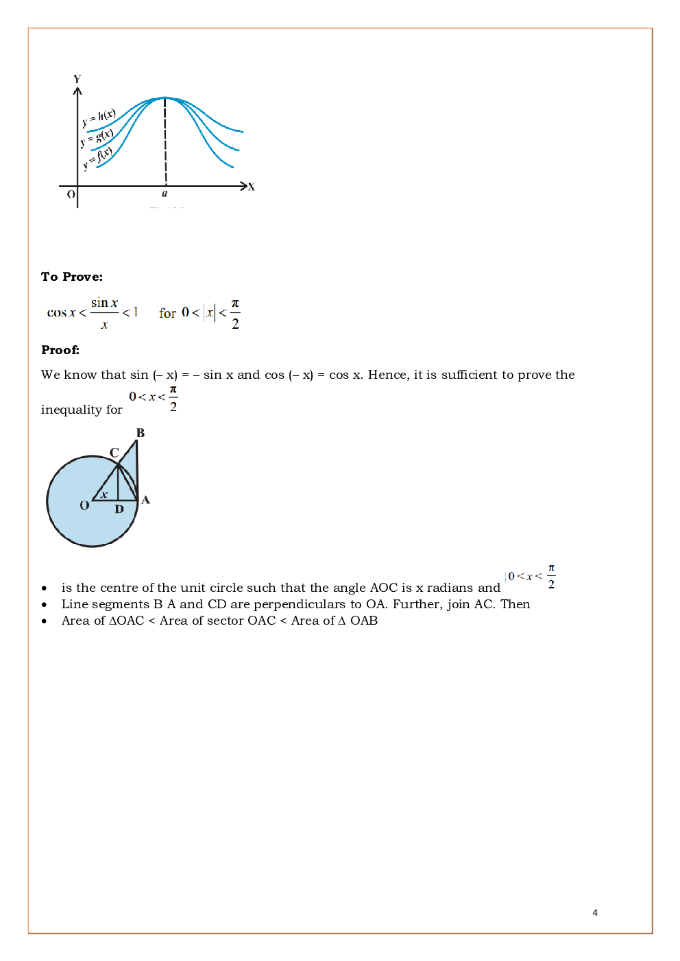 CBSE Class-11 Mathematics Revision Notes For Limits and Derivatives - Page 5