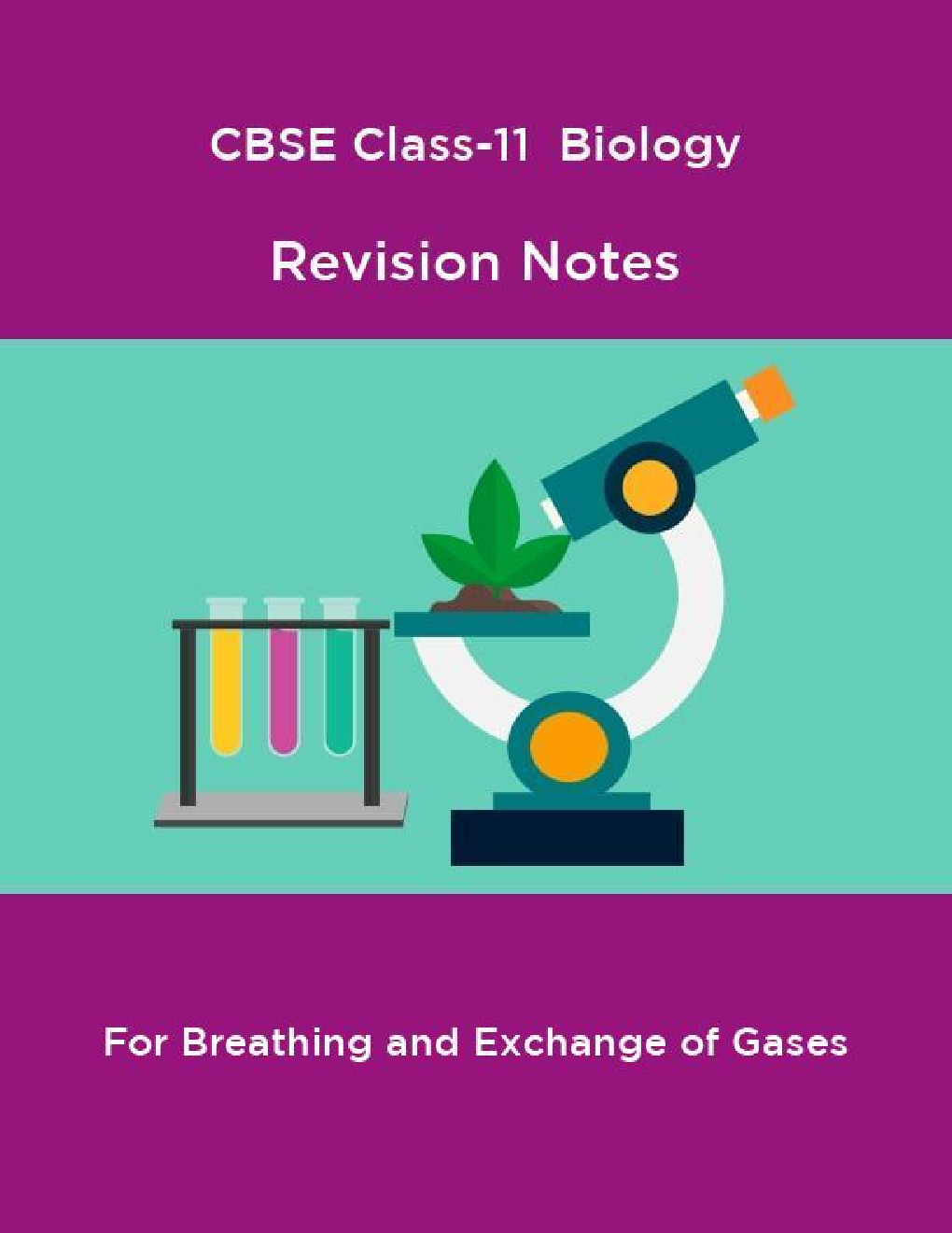 CBSE Class-11  Biology Revision Notes For Breathing and Exchange of Gases - Page 1
