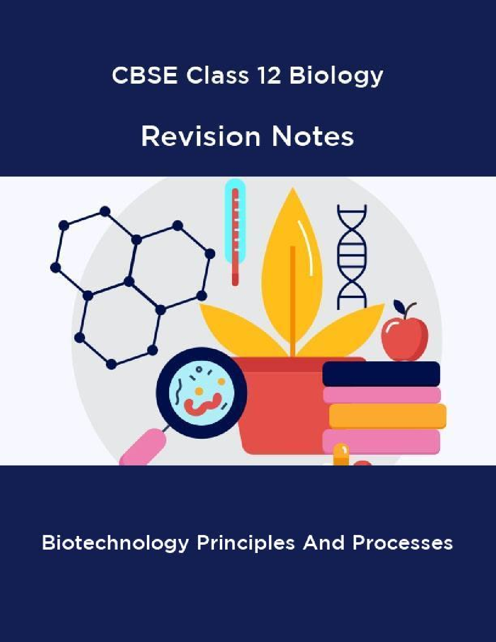 CBSE Class 12 Biology Revision Notes Biotechnology Principles And Processes - Page 1