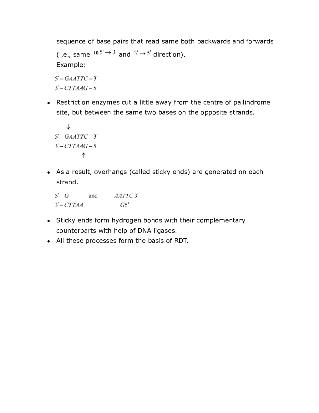 CBSE Class 12 Biology Revision Notes Biotechnology Principles And Processes - Page 4