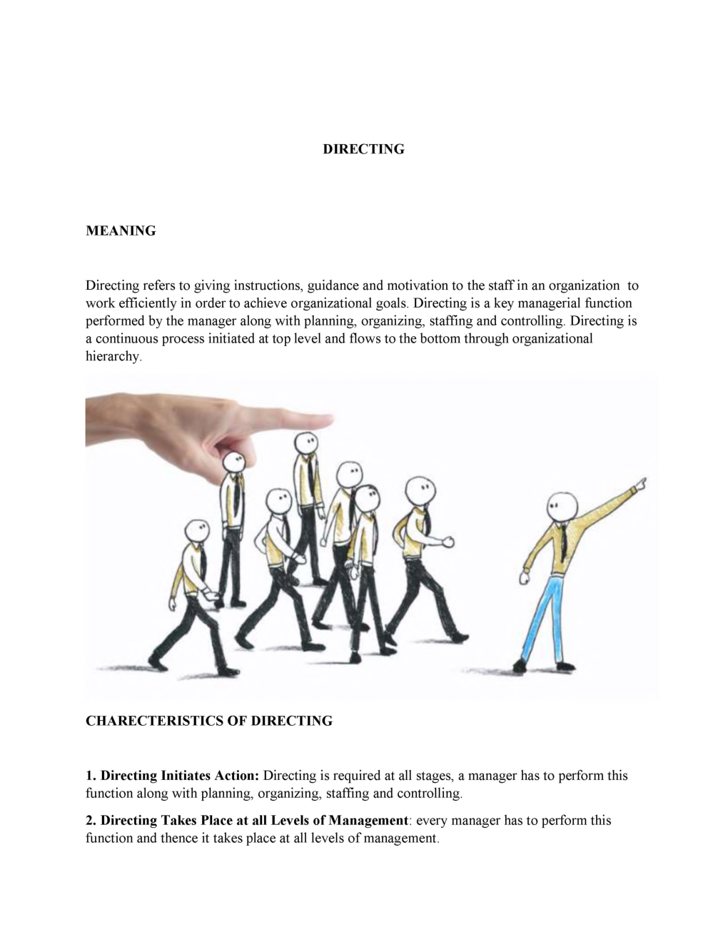 CBSE Class  12 Business Studies Revision Notes Directing - Page 2