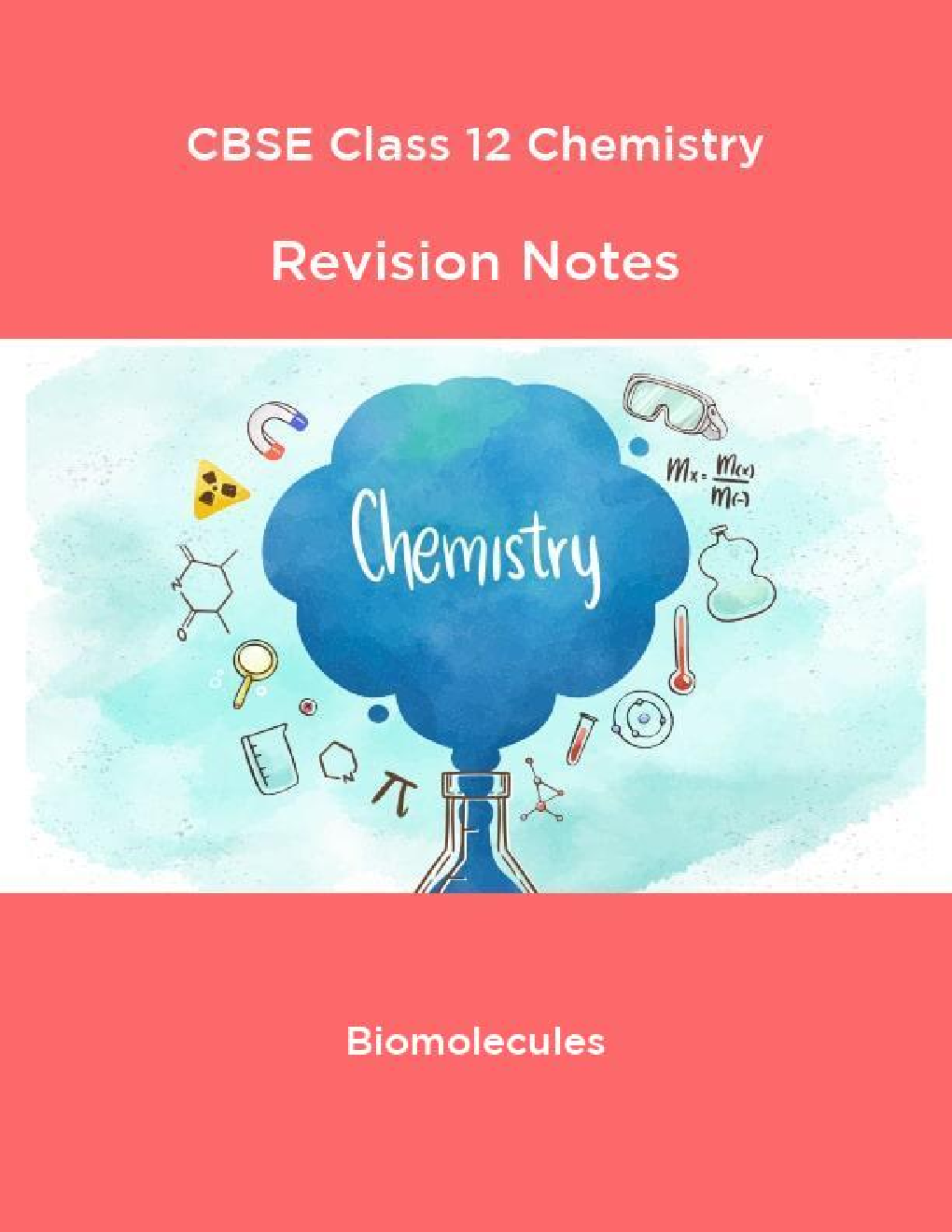 CBSE Class 12 Chemistry Revision Notes Biomolecules - Page 1