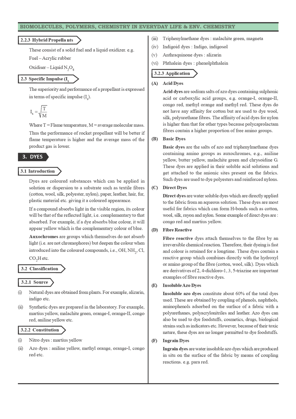 CBSE Class 12 Chemistry Revision Notes Chemistry In Everyday life - Page 4