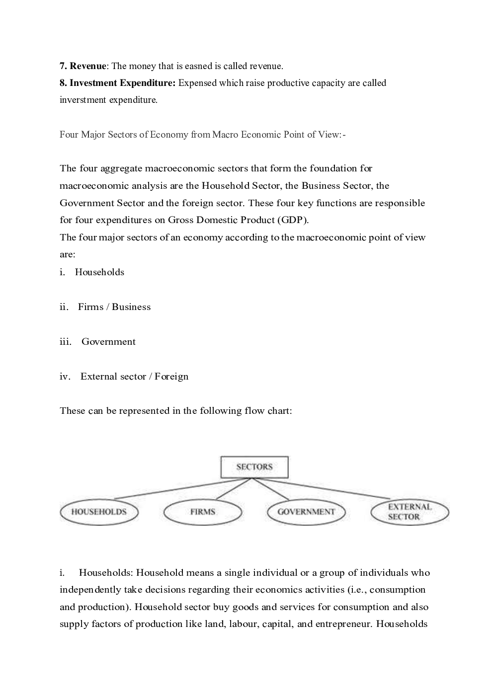 CBSE Class 12 Economics Revision Notes Introduction To Macro Economics - Page 4