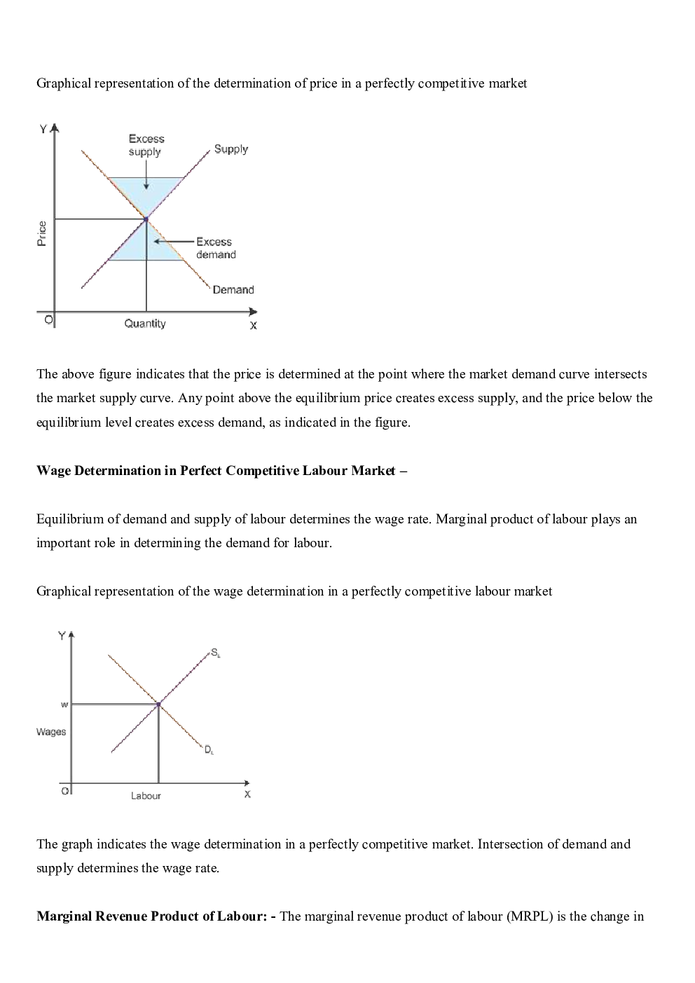 CBSE Class 12 Economics Revision Notes Market Equilibrium - Page 5