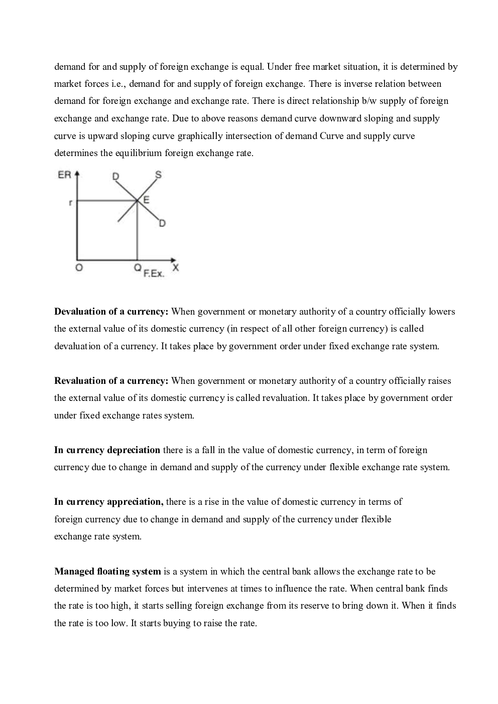 CBSE Class 12 Economics Revision Notes Open Economy Macroeconomics - Page 5