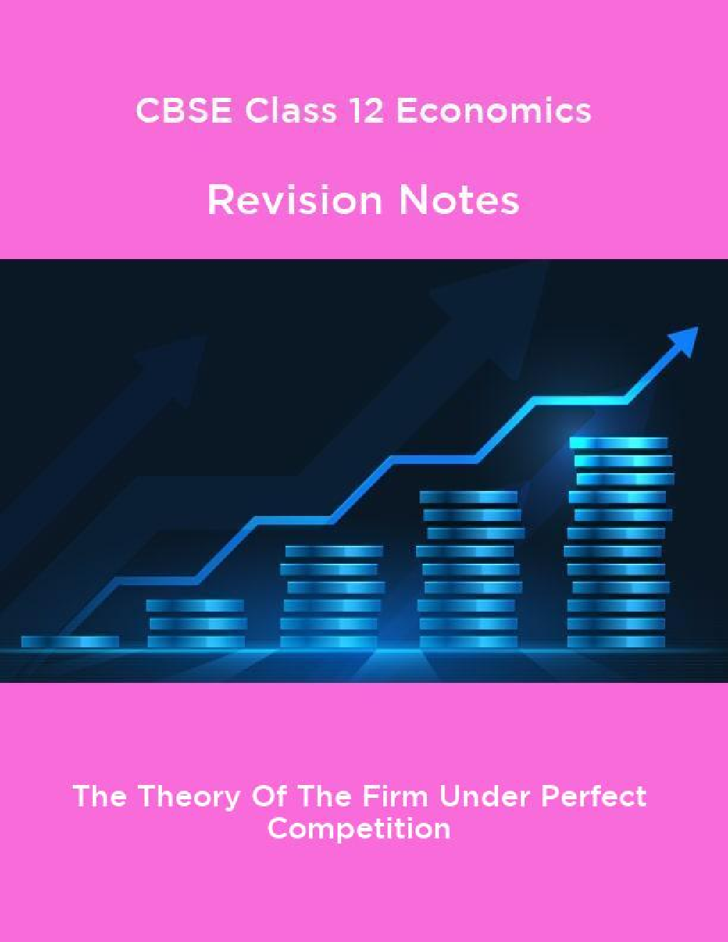 CBSE Class 12 Economics Revision Notes The Theory Of The Firm Under Perfect Competition - Page 1
