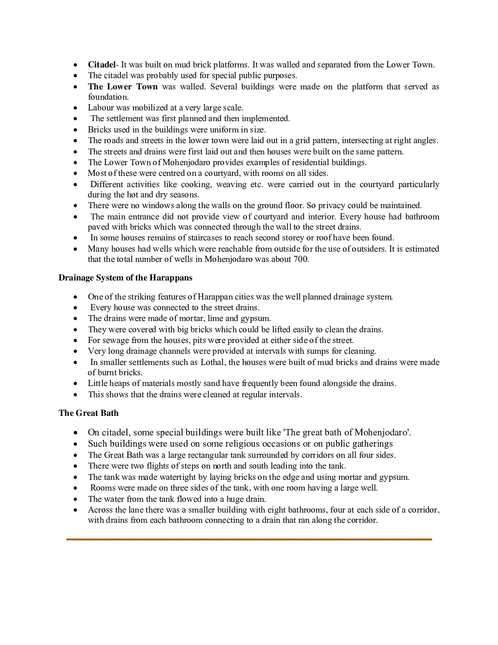 CBSE Class 12 History Revision Notes Bricks, Beads And Bones - Page 4