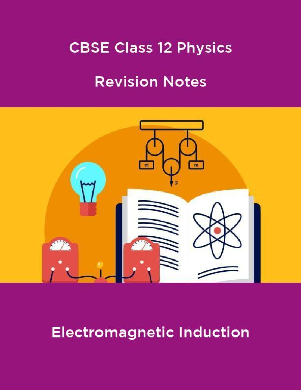 CBSE Class 12 Physics Revision Notes Electromagnetic Induction - Page 1