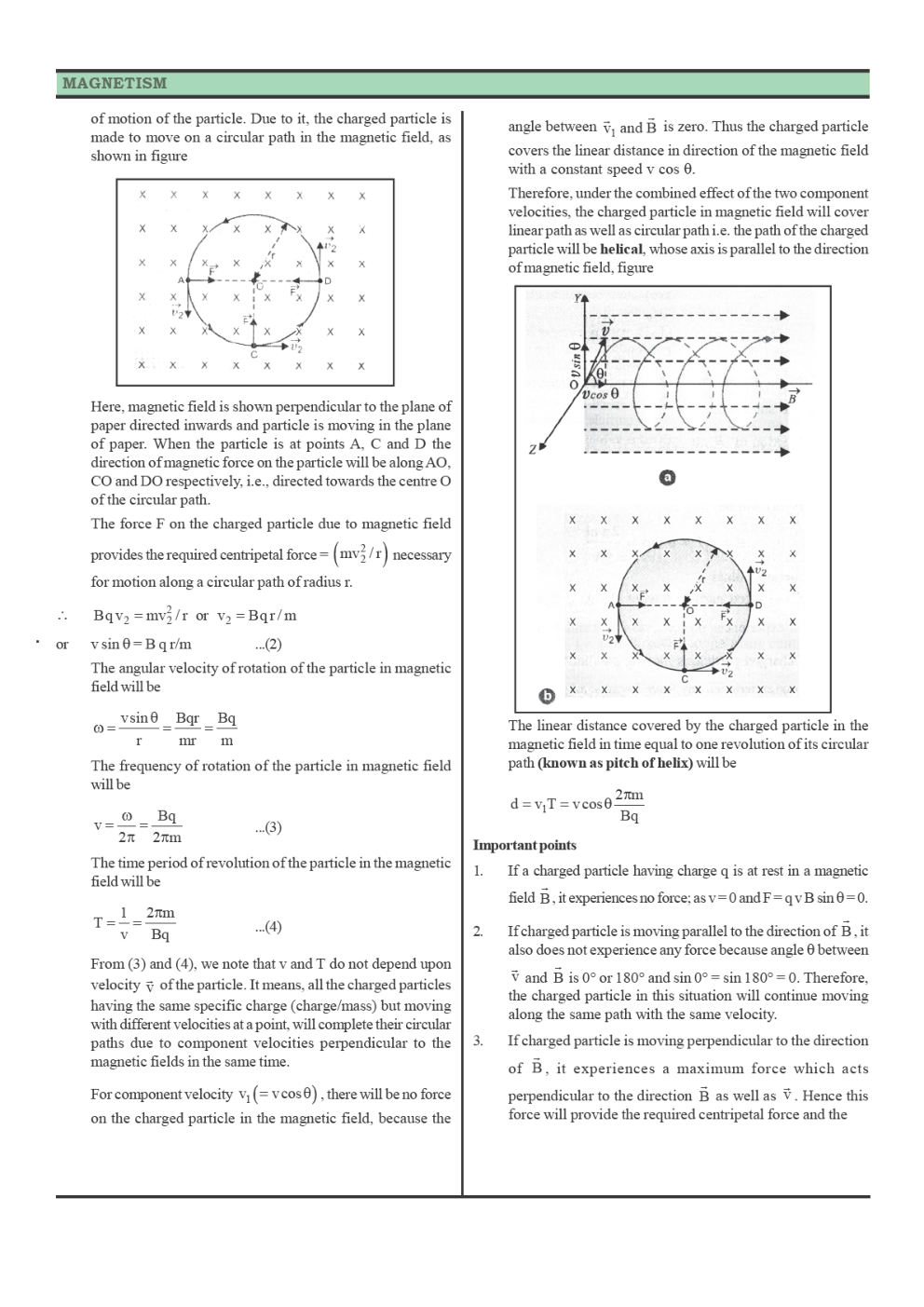 CBSE Class 12 Physics Revision Notes Magnetism And Matter - Page 4