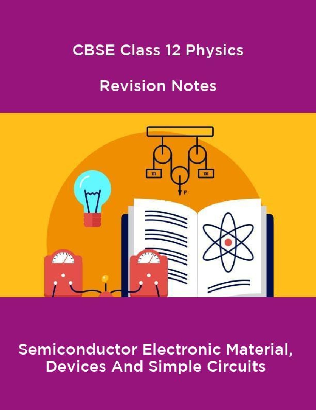 CBSE Class 12 Physics Revision Notes Semiconductor Electronic Material, Devices And Simple Circuits - Page 1