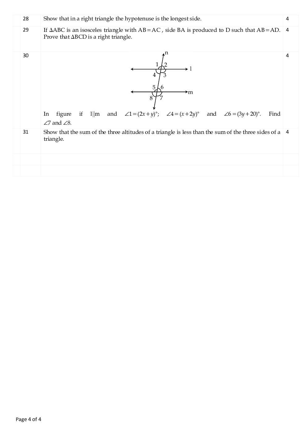 CBSE Mathematics Class IX Previous Year Question Paper 2018 - Page 5