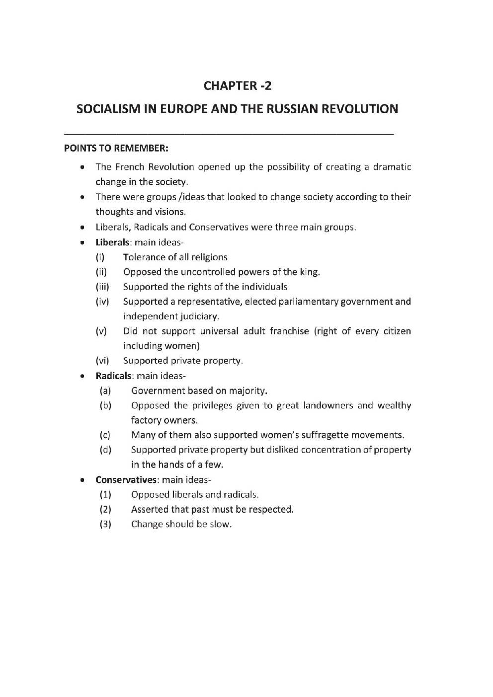 CBSE Revision Notes Social Science - Page 3