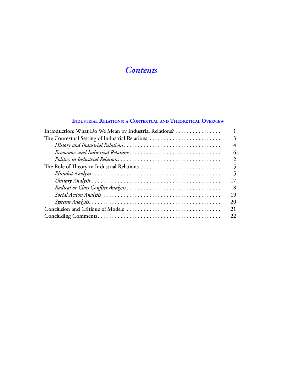 UGC NET Human Resource Management Study Material For Industrial Relations - Page 2