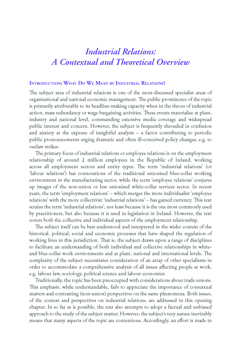 UGC NET Human Resource Management Study Material For Industrial Relations - Page 3