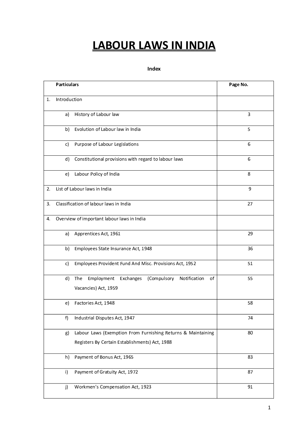 UGC NET Human Resource Management Study Material For Labour Legislation - Page 2