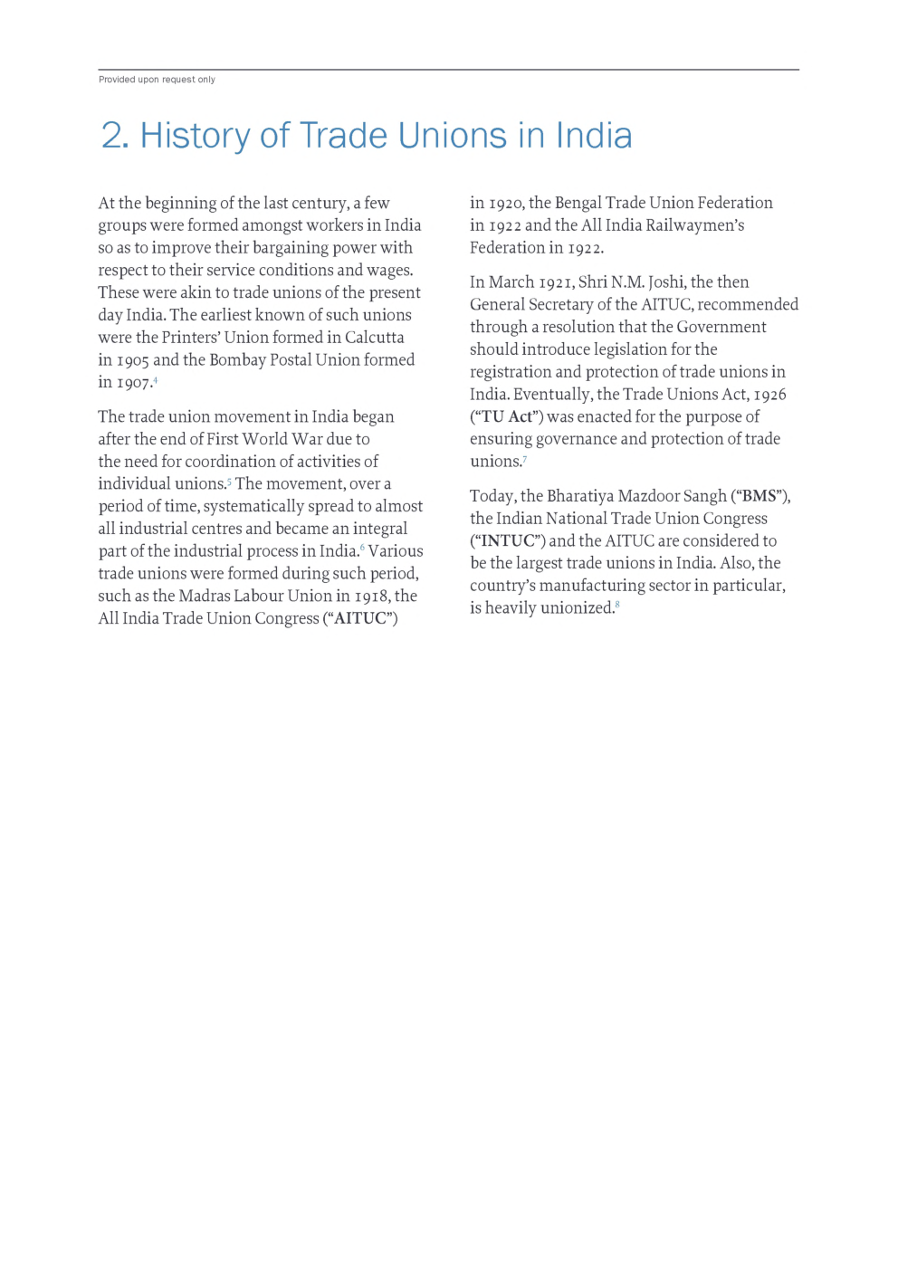 UGC NET Human Resource Management Study Material For Trade Unions - Page 5