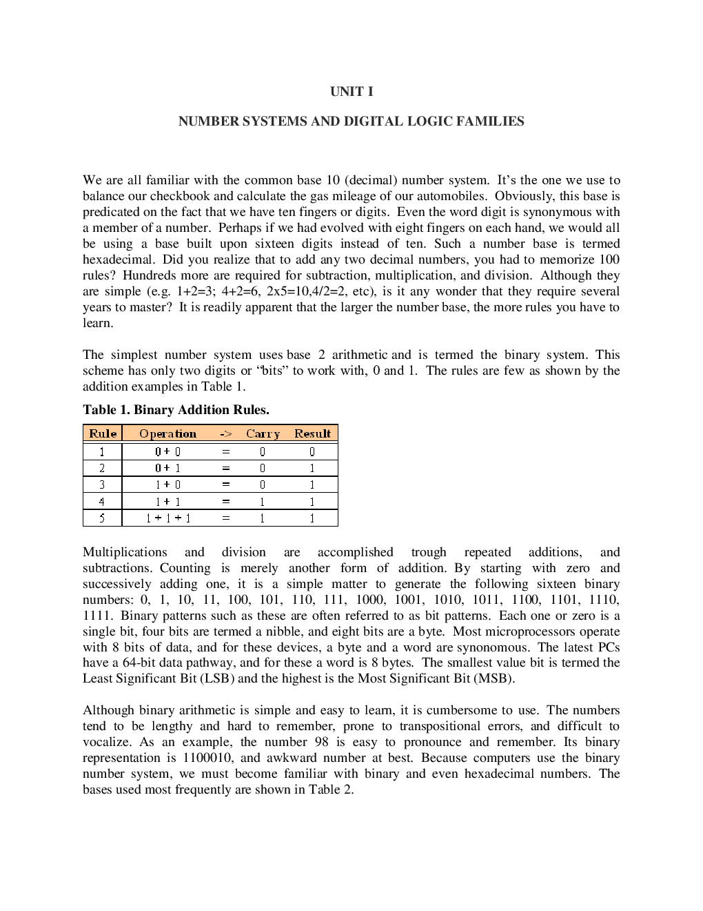 UGC NET Electronic Science Study Material For Logic Families - Page 2