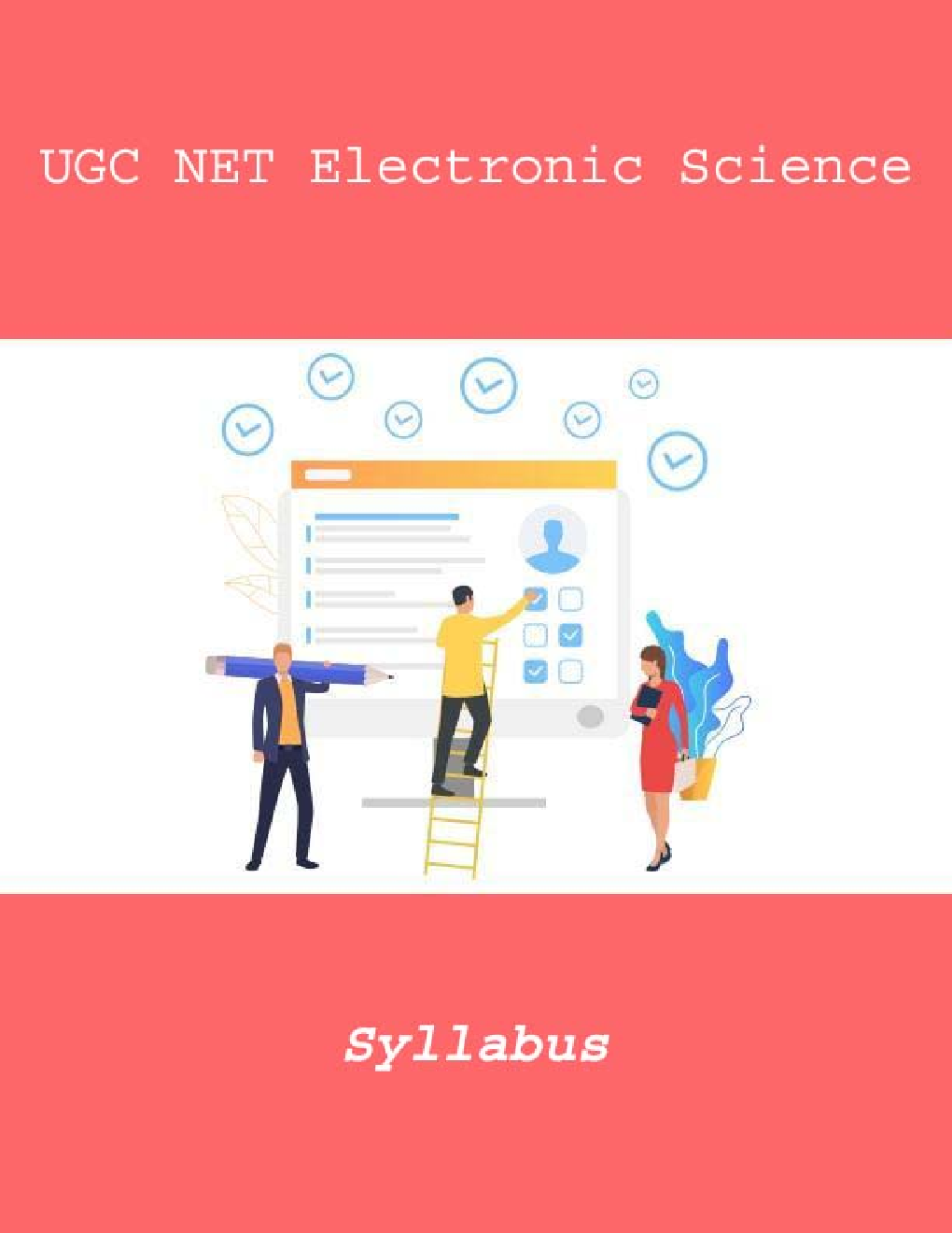 UGC NET Electronic Science Syllabus - Page 1
