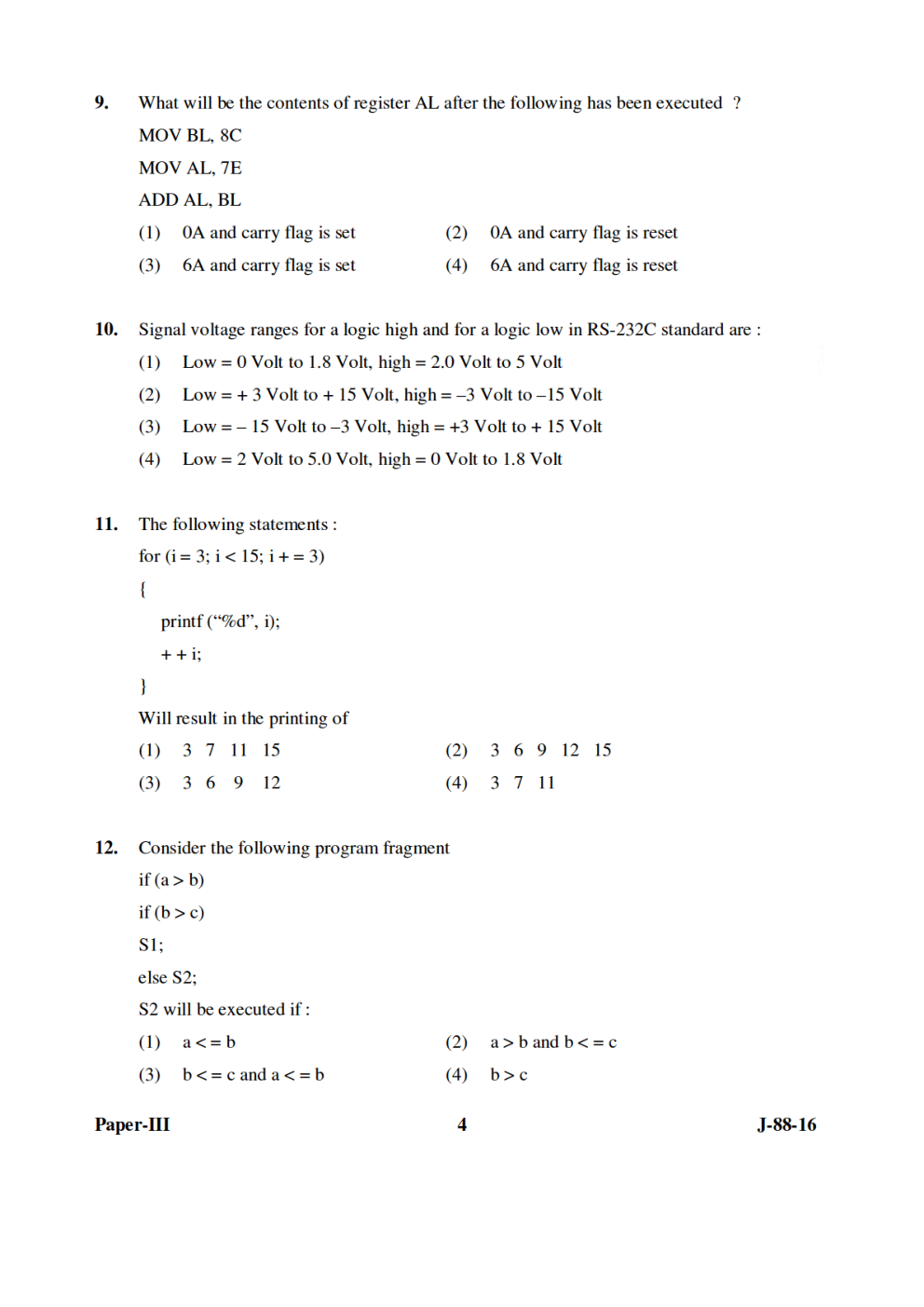 UGC NET Electronic Science Previous Year Question Paper With Solution 2017 - Page 4