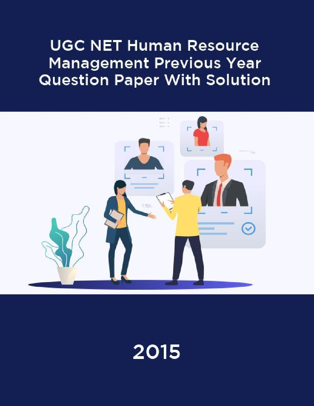 UGC NET Human Resource Management Previous Year Question Paper With Solution 2015 - Page 1