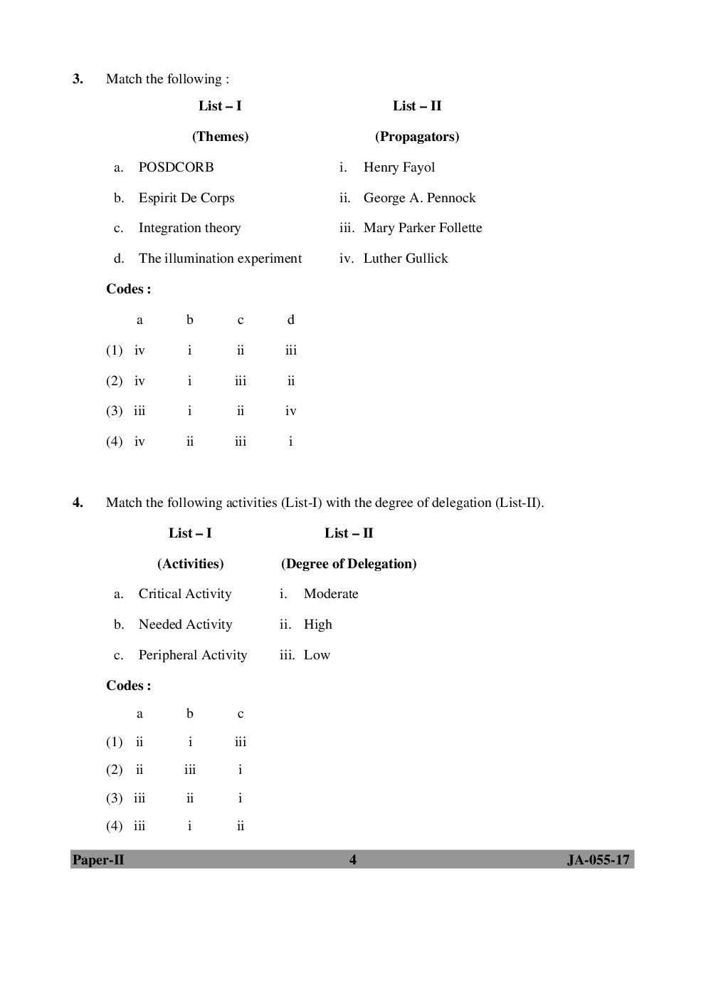 UGC NET Human Resource Management Previous Year Question Paper With Solution 2015 - Page 5